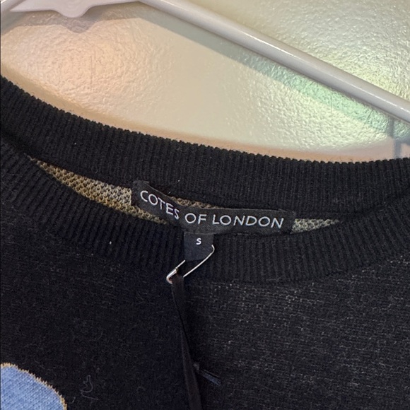 Cotes of London brushed wool cashmere heart sweater small - Picture 3 of 8